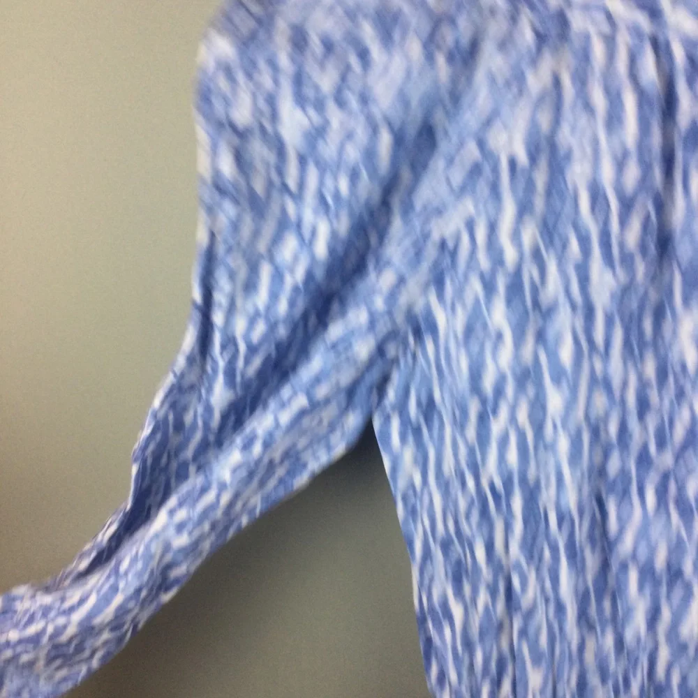 NWT MICHAEL Michael Kors Off-The-Shoulder Ocean Blue Printed Romper Size 4